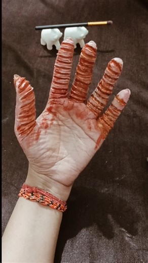 SFX Makeup Fake Cut On My Hand 👻 #shorts #ytshorts #makeup #art #halloween #sfx