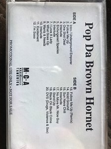 Pop Da Brown Hornet - Promotional sampler