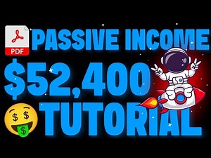 How I Made $52,400 (passive income) Selling PDF's and ebooks on Autopilot