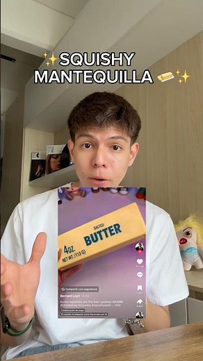 HICE mi propio SQUISHY de MANTEQUILLA 🧈✍🏻✨ #arte #tutorial