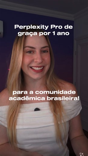 Nina Talks | UX Design e Tech on Instagram: "Perplexity Pro está GRATUITO por 1 ano pra toda a comunidade acadêmica brasileira! 💡 Estudantes e pesquisadores que possuem login CAFe (Comunidade Acadêmica Federada) agora têm acesso ao Perplexity Pro gratuitamente por 1 ano, uma das IAs mais poderosas pra quem estuda, escreve e revisa artigos. ➡️ Veja se a sua universidade ou instituição faz parte do CAFe: https://ajuda.rnp.br/cafe/lista-clientes ➡️ E pra ativar o benefício agora mesmo: rnpmais.rnp