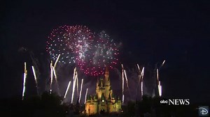 Timelapse video shows stunning fireworks display over Walt Disney World in celebration of July 4th. | ABC News