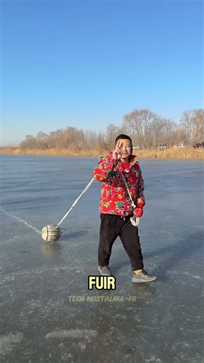 The ancient ice fishing trick that controls the fish 🎣