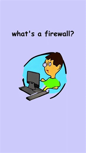 What is a firewall? Its either software or hardware that can be used. Its a pretty important device needed in IT and companies network. Its a security guard for your network. #informationtechnology #tech #it #helpdesk #networking #networkengineer #firewall