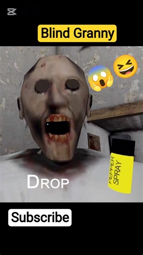 Granny get blind😱😆 #granny #grannygame #shorts #ytshorts