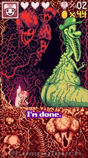 Why is Luigi caked up 😭