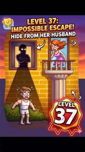 Level 37: Impossible Escape Challenge!#Gaming#Dop5#Viral#Short
