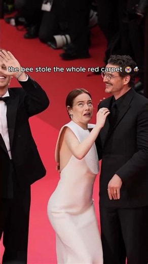 Emma Stone vs a Bee is Still Cannes’ Best Moment 😭🐝