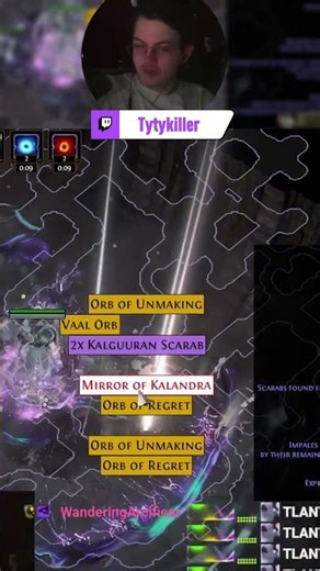 Tyty Makes Mirror Drops Look Easy #poe #pathofexile #gaming