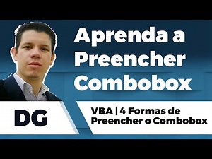 Como Preencher um Combobox com VBA Excel