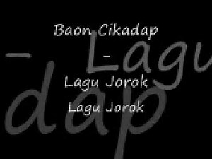 Baon Cikadap a.k.a 8 Ball - Lagu Jorok