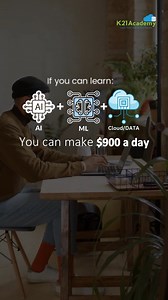  Ready to unlock a $900/day career in tech? The demand for AI, ML,...