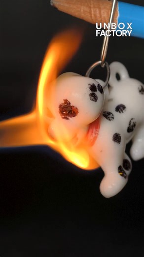 The Fiery End of a Keychain — Macro Destruction in Detail! | Unbox Factory