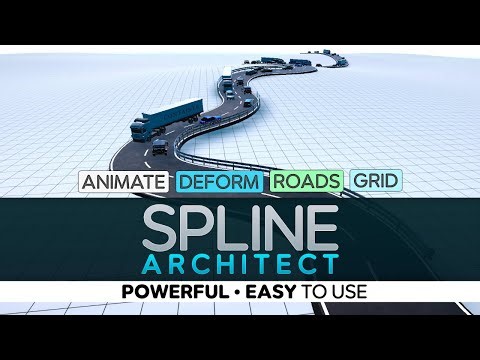 [Unity Editor Tool] Spline Architect | Demonstration 2