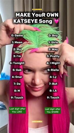 MAKE YouR OWN KATSEYE Song 💓 #kpop #music #lyrics #love #katseye #fyp #trending #tips #shorts #song