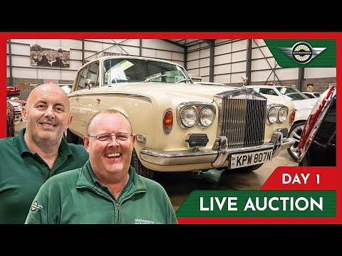LIVE CLASSIC CAR AUCTION | 900 Lots! | Mathewsons November Auction Day 1