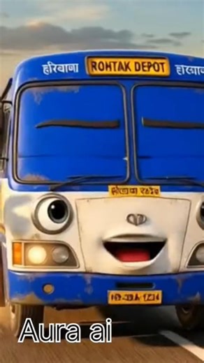 Haryana Roadways vs Delhi DTC: The Ultimate Animated Face-off! 🚌💨 #shorts #viral