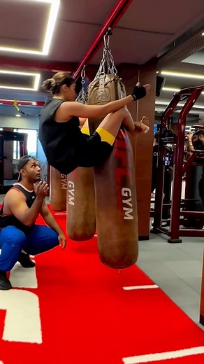 Rohit Nair on Instagram: "Core finisher 🔥😅 Best way to make anyone give 💯 in workout is to record it😅😅 . . . #coretraining #poojahegde #bodyweightworkout #absworkout #functionalfitness"