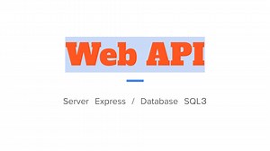ExpressとSQLite3でWebAPIを作成
