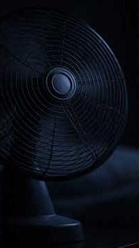 Fan Noise for Sleeping 🌙 Dark Screen