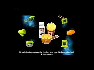 Burger King Commercial Kids Choice Awards 2009 Toys