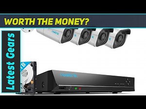 Reolink RLK8-800B4 4K Security Camera System with Person Vehicle Detection - Best 4K PoE