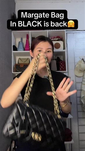 Margate Black Bag Now Back in Stock - Shop Today!