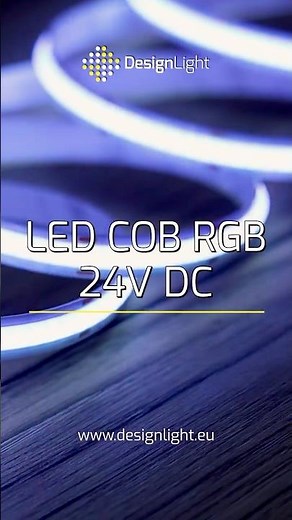 COB LED-STREIFEN RGB – 24V DC – farbenfrohe, gleichmäßige Lichtlinie #LED