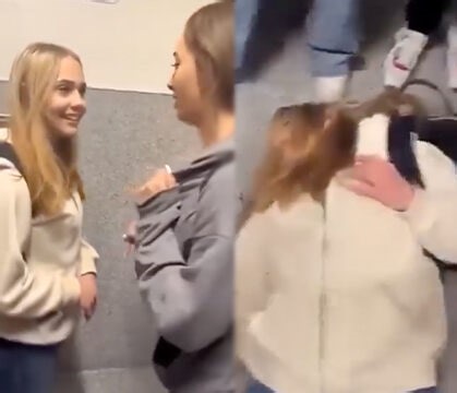 She Played Herself: Girl Gets Laid Out After She Tried To Talk To Another Girl's Boyfriend!