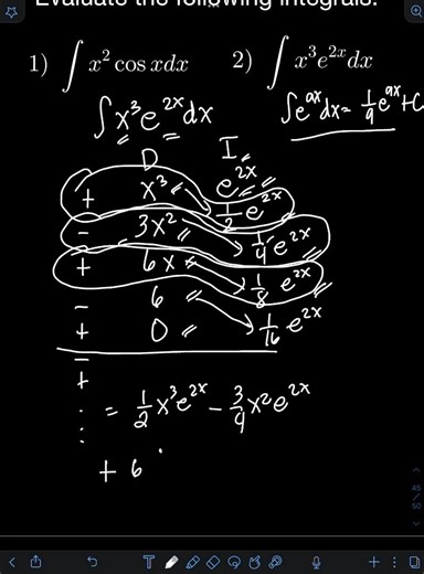 42K views · 651 reactions | Integration By Parts Using DI Method Case 1 #enginerdmath #math | Enginerdmath | Facebook