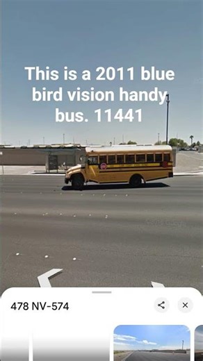 2011 blue bird vision handy bus #11441 (google maps)