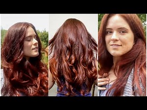 BLEACHING WITH HENNA?! + DIY Long Layered Haircut