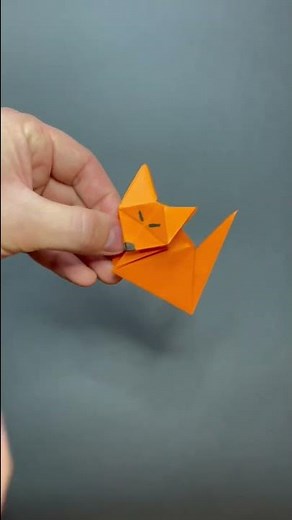 Origami-Fuchs | Papierfuchs #shorts