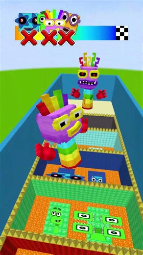 Sprunki numbers 😱😋 19% #sprunki #minecraft