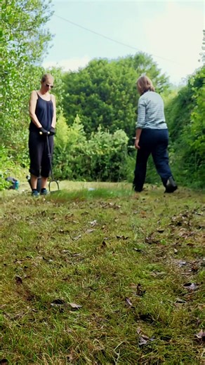 Now that the weather's a bit better we've opened up a new test pit! 🪏 We checked via the metal detector and there seems to be some non-ferrous metal detected 🪏 What do you think we might find? 🤔 #ArchaeologyLovers #history #archaeologylife #historymatters #britisharchaeology #heritage #archaeology #archaeologist #testpit #digging #gardening | Ethos Heritage CIC