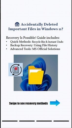Recover permanently deleted files in Windows 11? YES, it's possible! 🔥