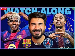 Barcelona v PSG Champions League Watchalong LIVE | TFHD