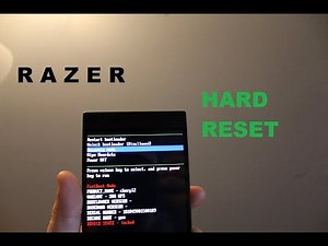 RAZER phone 2 Hard reset and Recovery mode ( password reset)