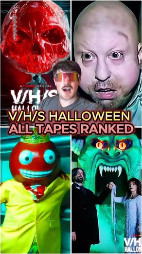 ChazClipzOfficial on Instagram: "V/H/S Halloween All Tapes RANKED‼️#vhs #vhshalloween #horror #movies #halloween"
