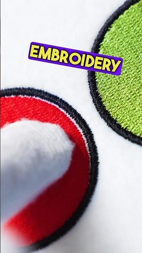 Fixing Embroidery Gaps! #machineembroidery #shorts