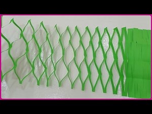 DIY Paper Garland | How To Make Paper Garland | Home decoration ideas