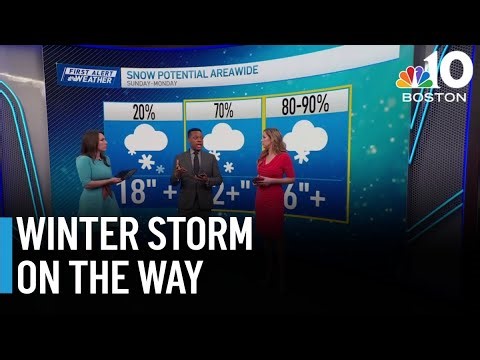 Boston snowstorm: Snowfall timing, impacts across New England