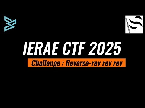 rev rev rev – Reverse Engineering Challenge | IERAE CTF 2025 Writeup by Team Bitsec