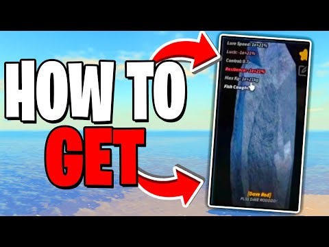 How To GET DAVE ROD SHOWCASE In Fisch! Roblox