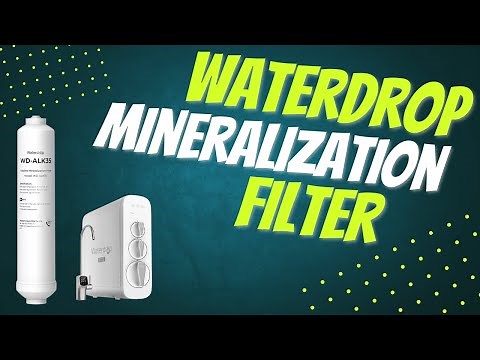 Alkaline ReMineralization Filter Install for Reverse Osmosis Waterdrop G3P600