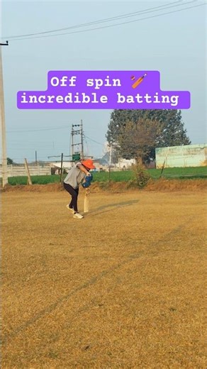 off spin 🏏❤️ CLASS BATTING #music #cricket #hardworkworks #cricketlover #freestyle #indiansong #vi