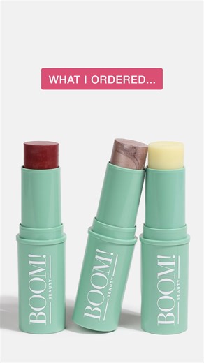 2.6K views |  The Boomstick Trio is a simple 3-step makeup system in three little cosmetic sticks. 3 Sticks, 3 steps, it's all you need. https://boombeauty.com/pages/5-makeup-tips-for-older-women-2025 | BOOM Beauty | Facebook