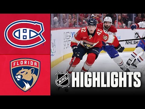 Canadiens vs. Panthers | NHL Highlights | December 30, 2025