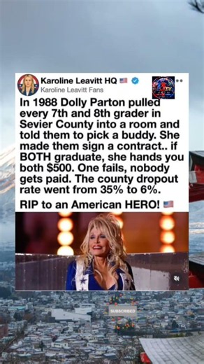 🇺🇸 Dolly Parton’s Powerful Lesson in Helping Students Succeed #DollyParton #AmericanHero