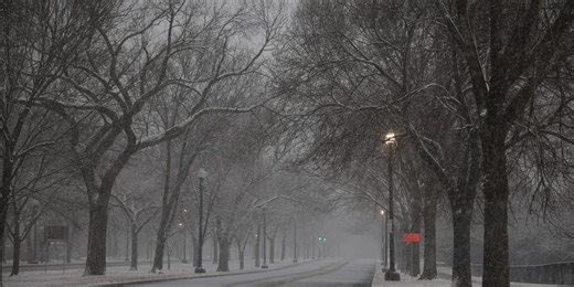 First snow of La Niña winter blasts millions in mid-Atlantic, unleashing hazardous travel conditions